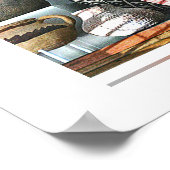 アメリカ先住民陶芸品のコレクション ポスター (角)