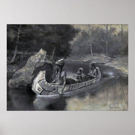 アメリカ先住民:ヒアワサの戦士と花嫁の物語 ポスター (正面)