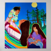 アメリカ先住民 ポスター (正面)