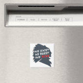 アメリカ先住民 – 我々は存在し、我々は上昇に抵抗する マグネット (インサイチュ (食洗機))