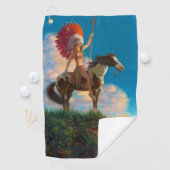 アメリカ先住民: 酋長, ネイティブアメリカン ゴルフタオル (インサイチュ)