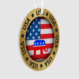 アメリカ共和党オーナメント オーナメント