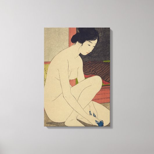 アメリカ兵の騎乗騎乗1848ヴィンテージ キャンバスプリント (正面)