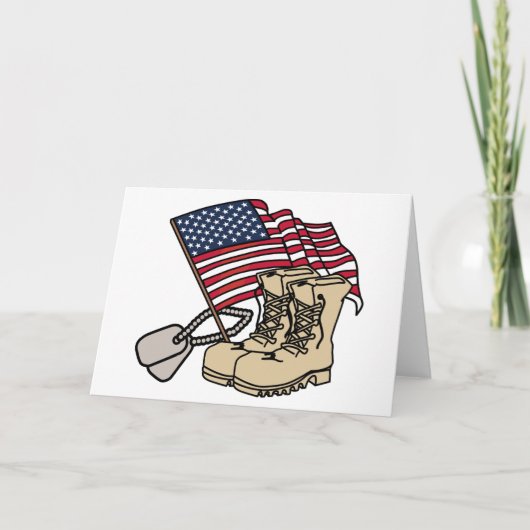 アメリカ兵 カード (正面)