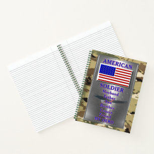アメリカ兵 ノートブック