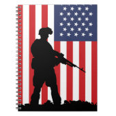 アメリカ兵 ノートブック (正面)