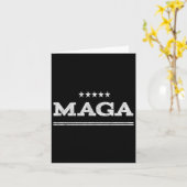 アメリカ初のトランプ2020米国 カード (黄色い花)