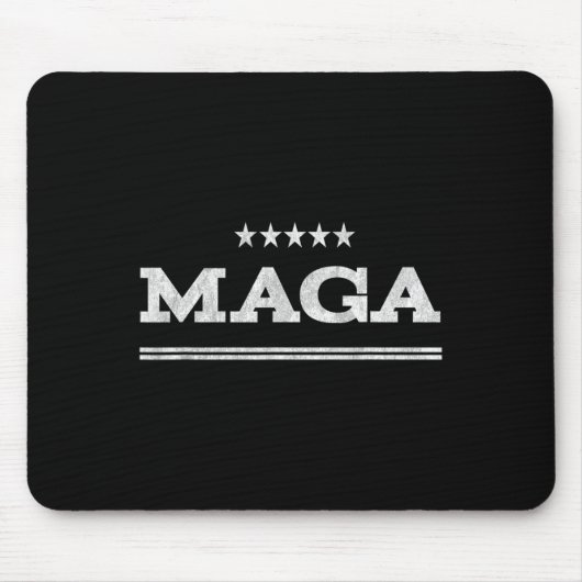 アメリカ初のトランプ2020米国 マウスパッド (正面)