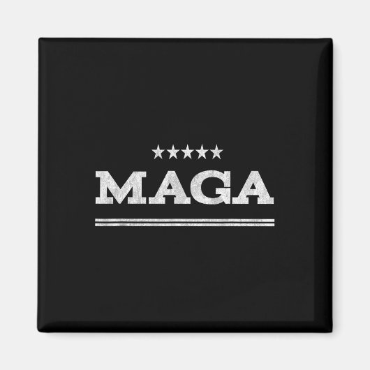 アメリカ初のトランプ2020米国 マグネット (正面)