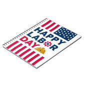 アメリカ労働者の日おめでとう ノートブック (左側)