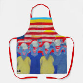 アメリカ労働者 エプロン (正面)