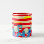 アメリカ労働者 ツートーンマグカップ (中央)