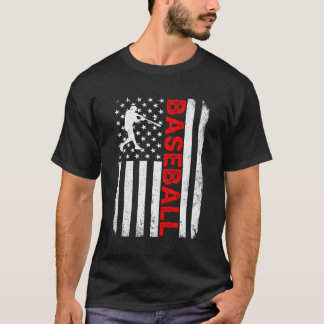 アメリカ動揺して国旗の愛国的な4日 Tシャツ
