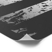 アメリカ動揺して国旗のIIポスター ポスター (角)