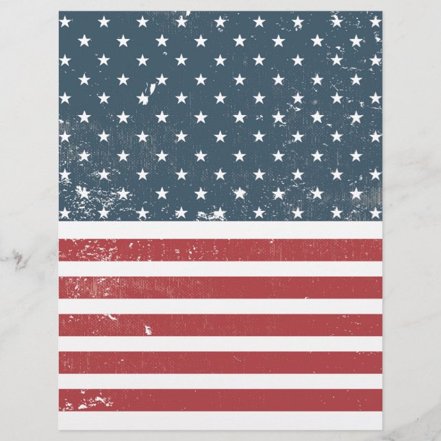 アメリカ動揺して国旗 (正面)