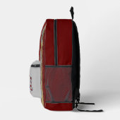 アメリカ動揺して国旗1776愛国的退役軍人 プリントバックパック (右)