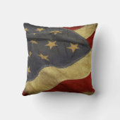 アメリカ動揺して国旗 クッション (裏面)