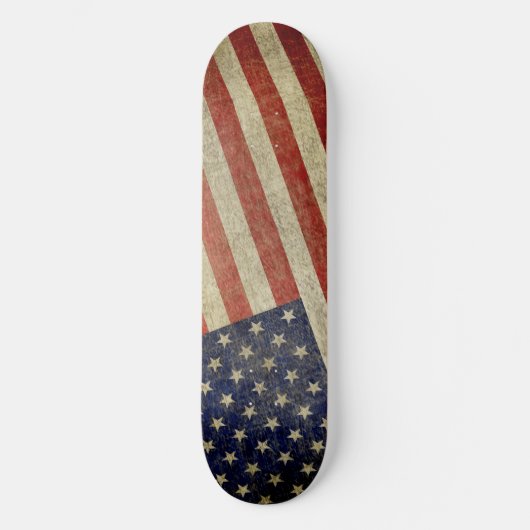 アメリカ動揺して国旗 スケートボード (正面)