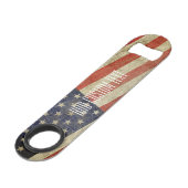 アメリカ動揺して国旗 スピード栓抜き (正面アングル)