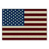 アメリカ動揺して国旗 テーブルナンバー (裏面)