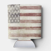 アメリカ動揺して国旗 缶クーラー (裏面)