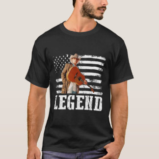 アメリカ動揺して国旗Dwight Yoakam Singer.png Tシャツ