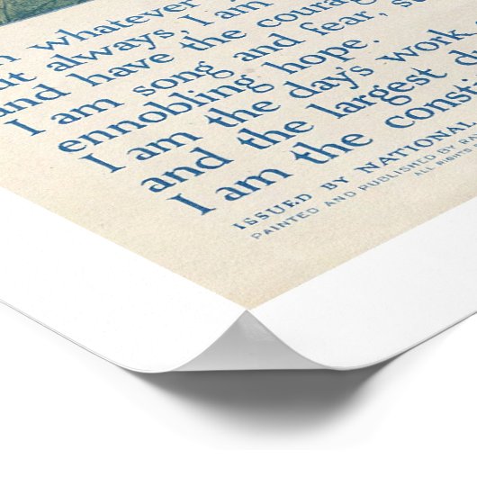 アメリカ化する ポスター (角)