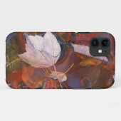 アメリカ北東部、落ち葉の浮かぶ水たまりの Case-Mate iPhoneケース (裏面(横))