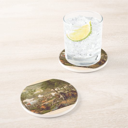 アメリカ南北戦争のチャンセラーズヴィルの戦い コースター (側面)