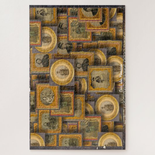 アメリカ南北戦争の記憶 ジグソーパズル (縦)