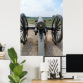 アメリカ南北戦争キャノンの裏側 ポスター (ホームオフィス)