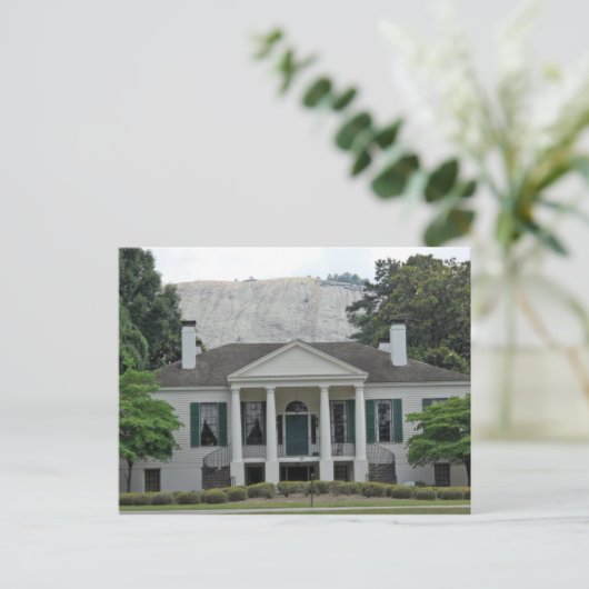 アメリカ南北戦争前 プランテーション ハウス ストーン マウンテン ジョージア州 ポストカード (スタンド正面)