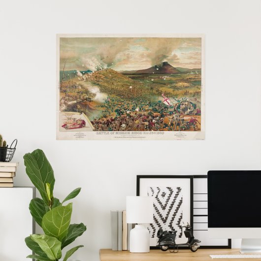 アメリカ南北戦争宣教棟戦 ポスター (ホームオフィス)