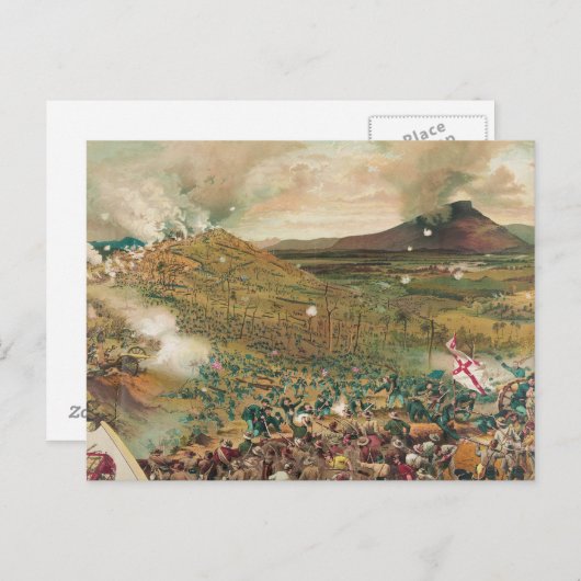 アメリカ南北戦争宣教棟戦 ポストカード (正面/裏面)