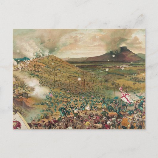 アメリカ南北戦争宣教棟戦 ポストカード (正面)