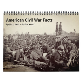 アメリカ南北戦争暦 カレンダー