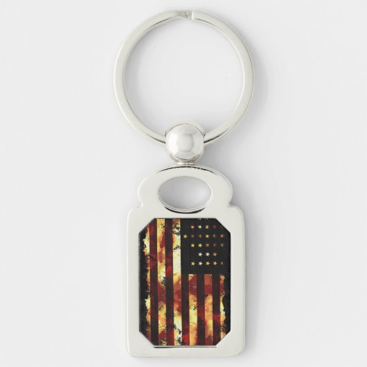 アメリカ南北戦争 キーホルダー (正面)