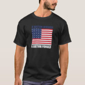 アメリカ南北戦争 グラフィックTシャツ – レトロ歴史 Tシャツ (正面)