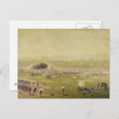 アメリカ南北戦争 ピケットの突撃 (Edwin Forbes作) ポストカード (正面/裏面)