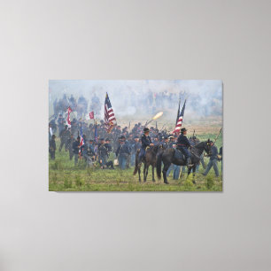 アメリカ南北戦争(1861年~1865年) キャンバスプリント