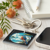 アメリカ南太平洋サモア キーホルダー (正面右)