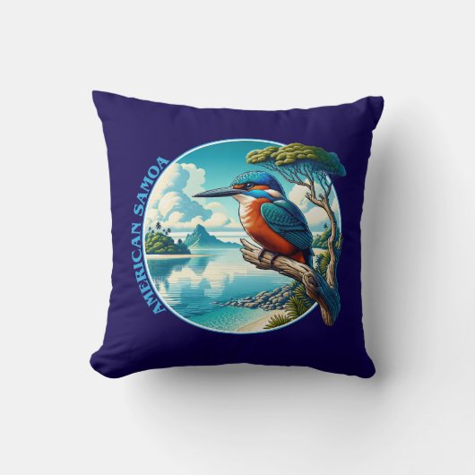 アメリカ南太平洋サモア クッション (正面)
