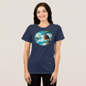 アメリカ南太平洋サモア トライブレンドTシャツ (正面全面)