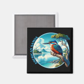 アメリカ南太平洋サモア マグネット (正面/裏面)