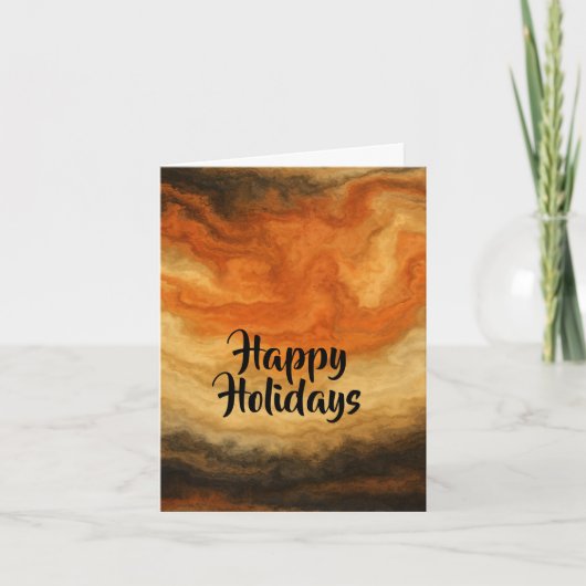 アメリカ南西部キャニオンの豊かな色彩 ナチュラル カード (正面)