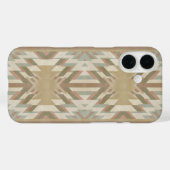 アメリカ南西部砂漠の色彩に着想を得たアートワーク Case-Mate iPhoneケース (裏面 (横))