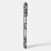 アメリカ南西部風の模様入りアートとカラフルな色合い Case-Mate iPhoneケース (裏面 / 右)