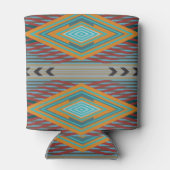 アメリカ南西部　パターンアートとアースカラー 缶クーラー (裏面)