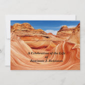 アメリカ南西部・ライフの祭典・ザ・ウェーブ・アリゾナ 招待状 (正面)