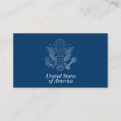 アメリカ印 名刺 (裏面)